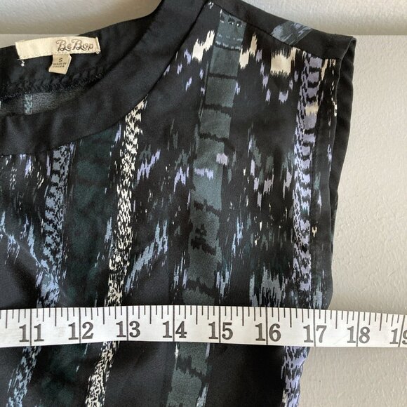 Bebop Retro Dress Rockabilly Belted Nipped Waist Flattering Fit Sz Small - Picture 9 of 14